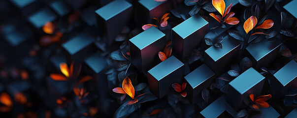 Digital background for tech, AI, data, audio, graphics, and more