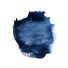 Leinwandbilder - Vibrant and artistic abstract watercolor texture with transparent background, perfect for creative projects