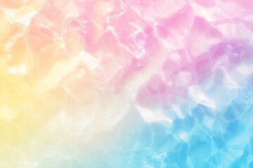 Wall Mural - A soft pastel gradient background with gentle shades of pink, blue, and yellow. The gradient should be smooth without any harsh transitions or sharp edges