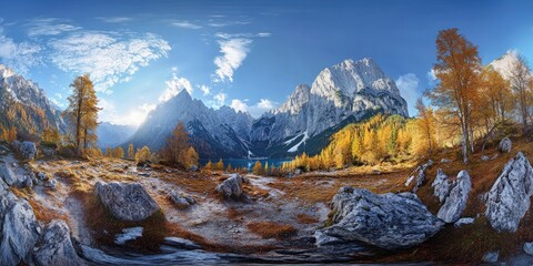 Wall Mural - Mountain Stream Landscape