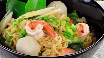 Sticker - noodle with shrimp