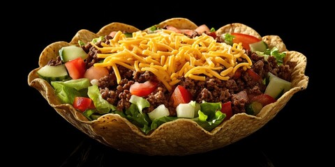 Poster - Taco Salad Bowl