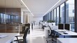 © Chandlerlikes - Visualization of an office worker in a professional environment featuring clean desk setup, modern technology, and efficient work practices