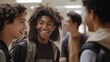 © uuhouse - students communicating and laughing at school