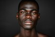 © Roshani - Portrait of young African American man representing people and ethnicity.
