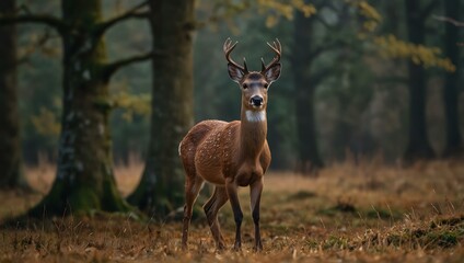 Wall Mural - Roe deer in a natural setting.