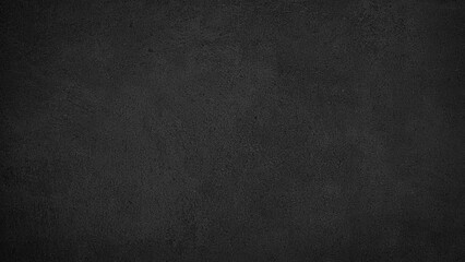 Aufkleber - A black wall with a white paint. The wall is very plain and has no decorations. The wall is made of concrete. black texture background for template, page or web banner