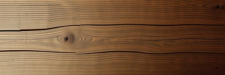 Wall Mural - A rustic dark wood background with visible wood grain and knots, backdrop, natural, texture