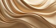 © Pete - Elegant smooth golden silk draped in retro sepia style. Luxurious fabric texture perfect for wedding backdrops fashion design. Generative AI artwork. Image suitable for luxurious apparel advertising