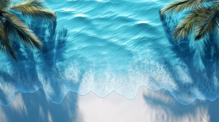 Wall Mural - Aerial View of Tropical Beach