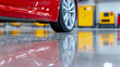 © niwat - glossy epoxy garage floor