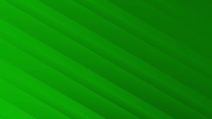 Wall Mural - Gradient green line smooth moving pattern textures. Green color lines animation loop background