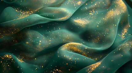 Wall Mural - ethereal emerald texture