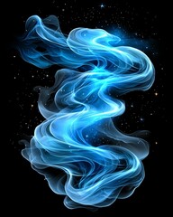 Wall Mural - xmas family fireworks love concept, against a dark background, infused with small stars, creating an