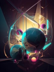 Wall Mural - future futuristic weird space robot