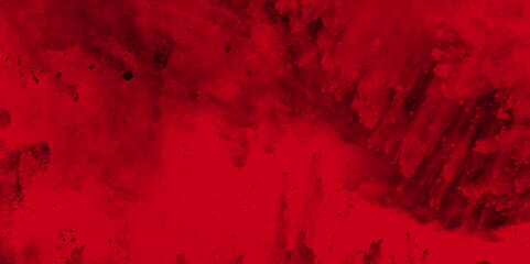 Poster - Red horror scary background. Abstract Watercolor red grunge background painting. dirty rustic fire red texture. Abstract image of red fire or flames with sparkles. dark slate background toned classic.