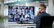 © Andrey Popov - Online Video Conference Meeting Webinar Banner