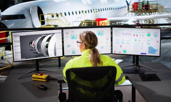 aircraft maintenance and repair. 3d software