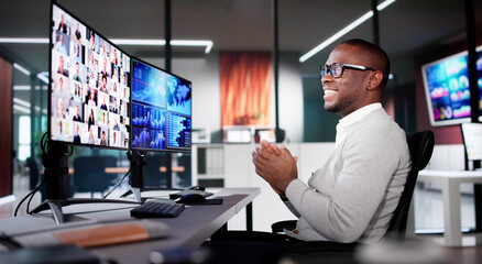 Poster - Virtual Online Video Meeting