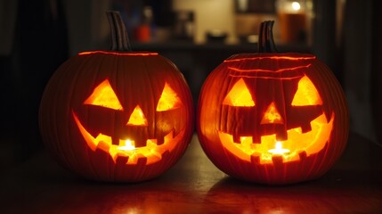 Wall Mural - jack o lantern