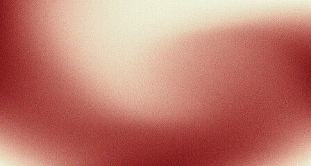 Wall Mural - abstract cream red gradient grainy background with copy space moody and elegant design good for mode