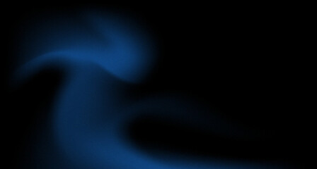 Wall Mural - abstract black grainy blue background with rough black for wallpaper, banner brochure and digital sc