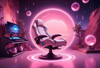 Wall Mural - gaming chair