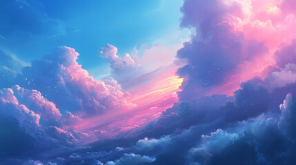 Wall Mural - synchronization mobile device (tablet or smartphone) with cloud storage. transmits data to the cloud