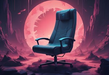 Wall Mural - gaming chair