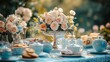 © vannet - Bridgerton tea party theme