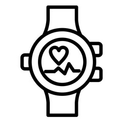 Sticker - Smartwatch Icon