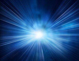 a calm blue light background with mystery and bright rays