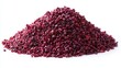 © Iurii - Bright red spice mount showcasing dried berries on a clean surface in natural light
