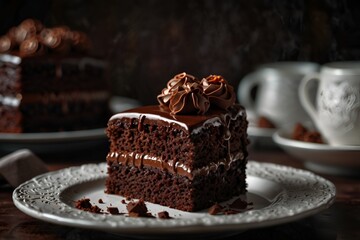 Wall Mural - Chocolate Cake