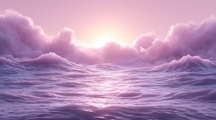 Wall Mural - swirling purple stardust forming a luminous pathway in a deep space setting filled with stars