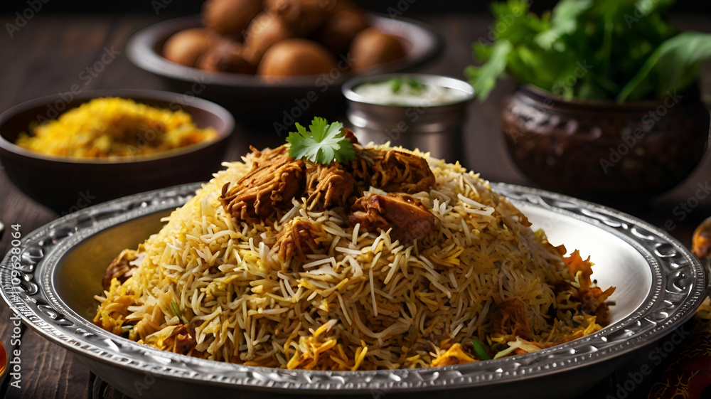 Brayani Rice biryani, rice, spices, saffron, chicken biryani, mutton biryani, beef ...