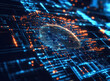 © alicobanoglu - Digital background perfect for tech processes, neural networks, artificial intelligence