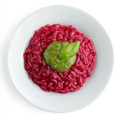 steak tartare on a plate with a transparent background, image.