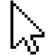 © Tata - Cursor icon. Computer mouse click cursor arrow icons and loading icons. Isolated on transparent background