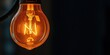 © OneWayPhoto - Engraved light bulb with intricate designs and patterns, technology, decoration, abstract