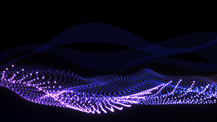 Wall Mural - abstract photo background contact communication networking, data group connection, 3d illustration