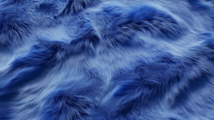 wavy blue fur background creating soft and luxurious texture