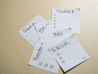 Fototapete - Minimalist home organization effective checklist tips for life planning and practical living