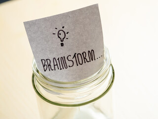 Poster - Innovative office space creative brainstorming ideas in a focused environment