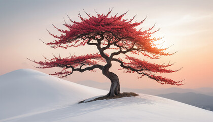 Wall Mural - tree in winter