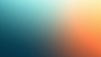 A smooth, gradient background transitioning from teal to a muted orange-brown design