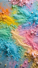  Powdered chalk texture background beautiful colors