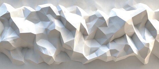 Poster - Textured abstract white sandy beach landscape with flowing and undulating shapes for minimalist design and artistic backgrounds