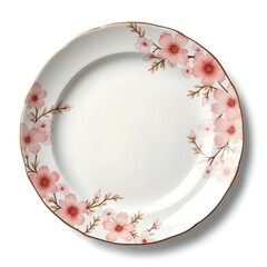 Wall Mural - Imari porcelain Japanese plate with cherry blossom pattern.
Imari porcelain is said to be the oldest porcelain in Japan and is a traditional porcelain produced in Saga Prefecture.