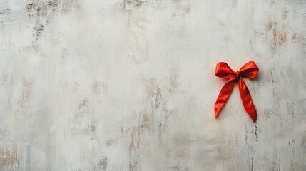 Wall Mural - red ribbon